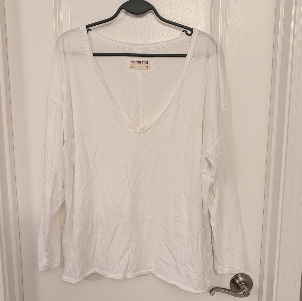 We The Free Nina V Neck Long Sleeve